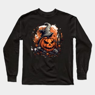 Buuhhhh-Halloween Haunt Long Sleeve T-Shirt